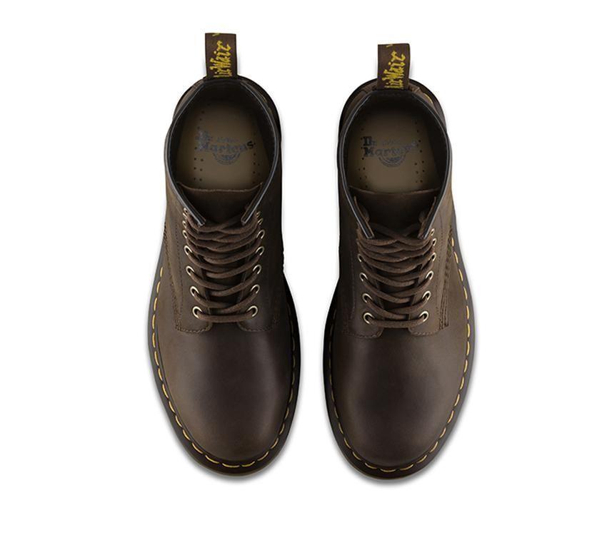 Dr Martens 1460 Dark Brown Crazy Horse - Issimo Shoes