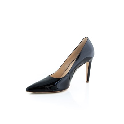 Hogl Carlotta Black Patent - Last Size UK4 - Issimo Shoes