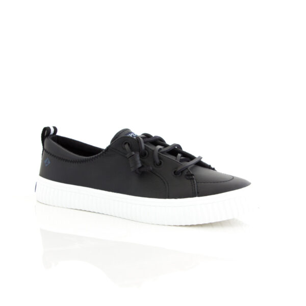Sperry Crest Vibe Creeper Black 80641 Womens Boat Shoes Sneakers
