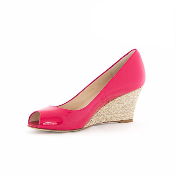 L.K.Bennett Zelita Power Pink Heel Sandal