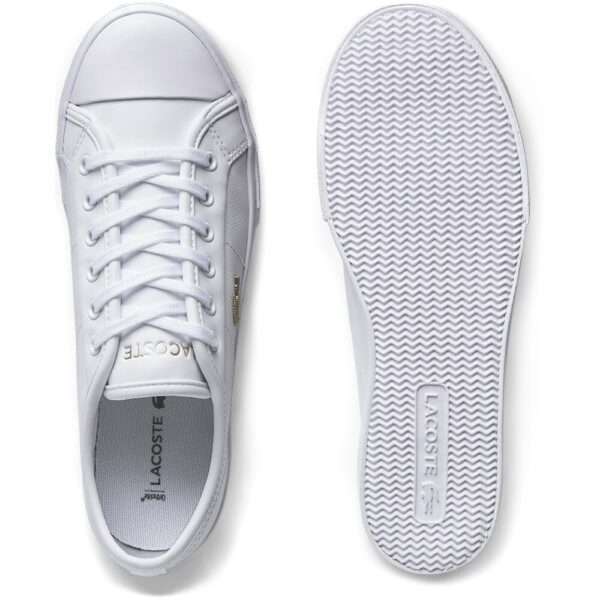 Lacoste Ziane Plus Grand White Leather Sneaker