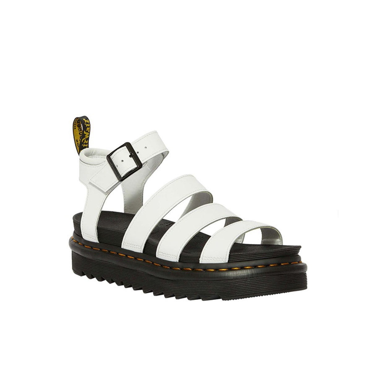 Dr Martens Blaire Hydro White Sandal - Issimo Shoes