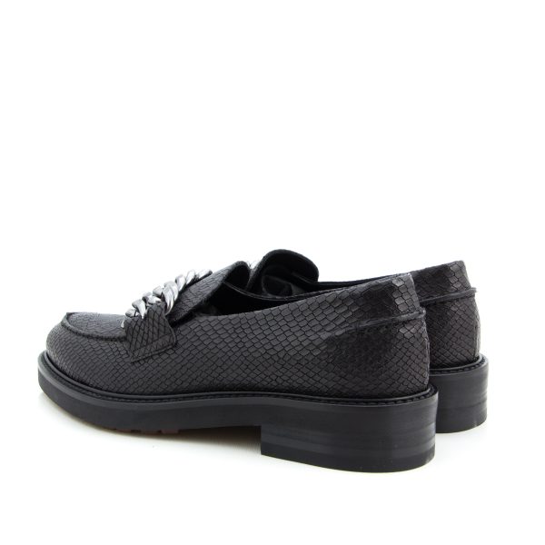 Beau Coops Voltaire Squama Nero Shoes