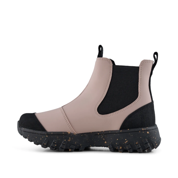 Woden Magda Track Waterproof Dry Rose Leather Boot