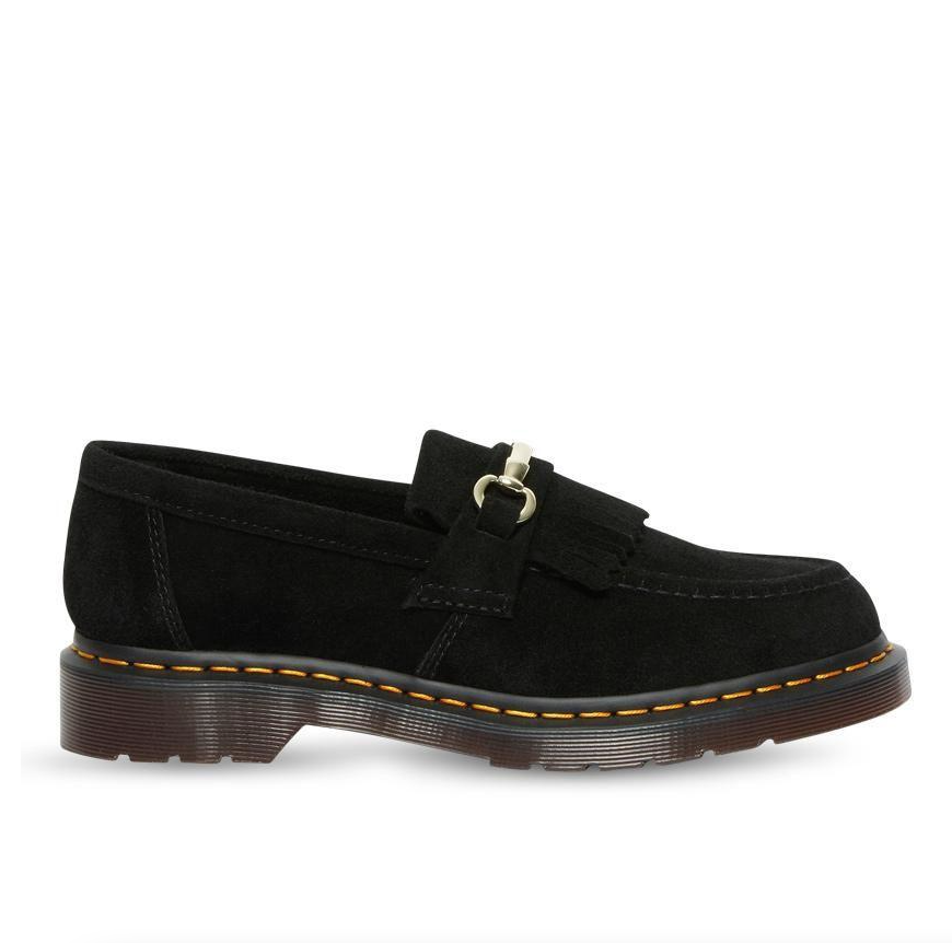 Dr Martens Snaffle Loafer Black Desert Oasis Suede - Issimo Shoes