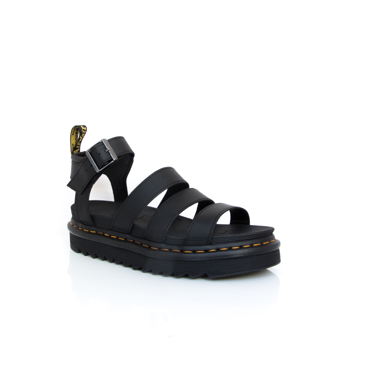 Dr Martens Blaire Hydro Black Sandal - Issimo Shoes