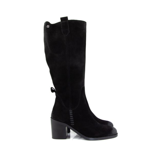 Carmela 1600059 Black Knee High Boots