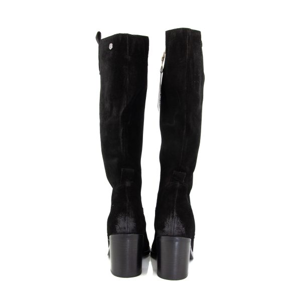 Carmela 1600059 Black Knee High Boots
