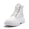 Timberland Womens Greyfield Boot 269 White Canvas A2JFQ