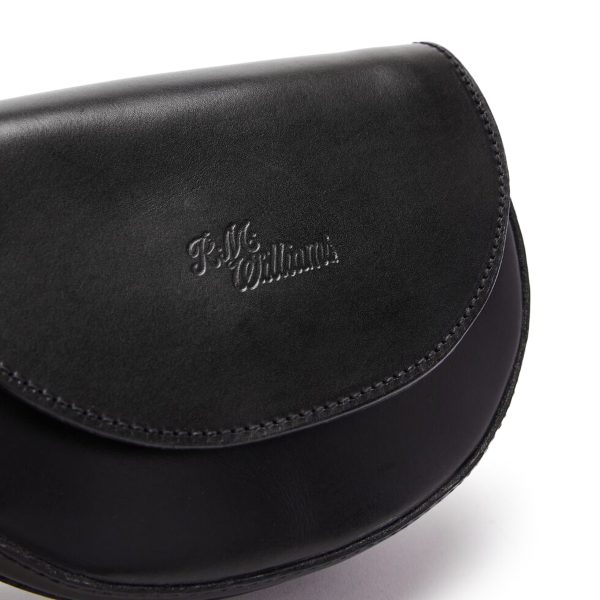 R M Williams Small Saddle Bag Black