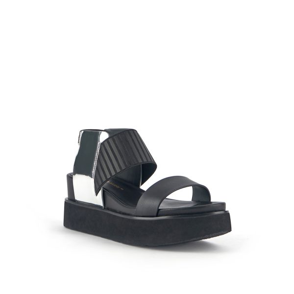 United Nude Rico Sandal Mirror Silver - Issimo Shoes