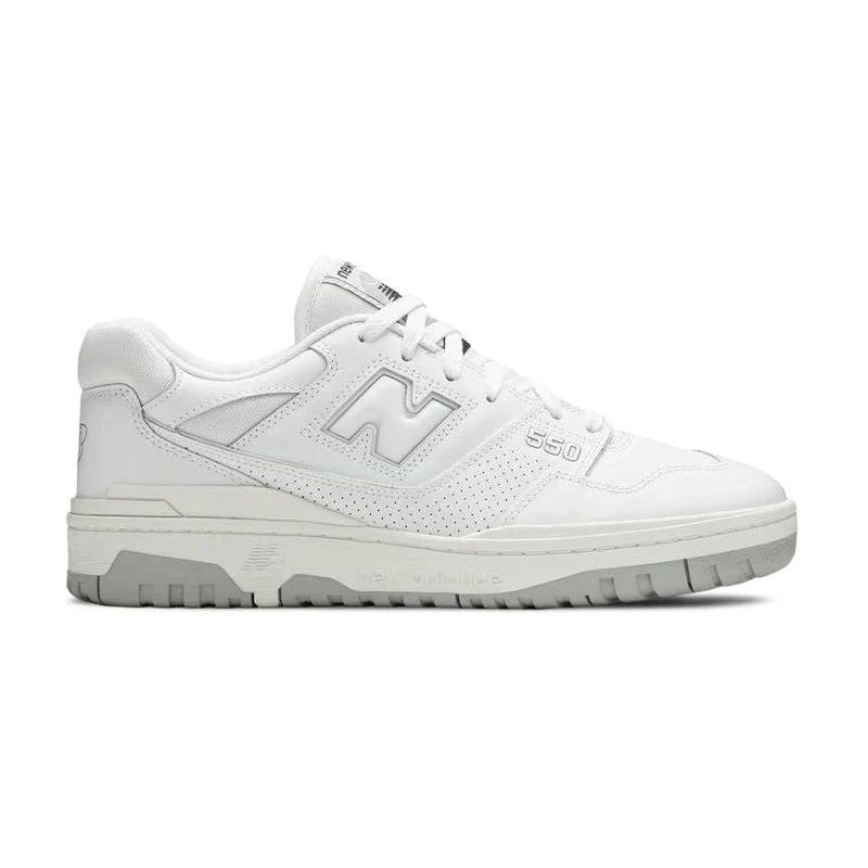 New Balance 550 White White Grey BB550PB1 - Issimo Shoes